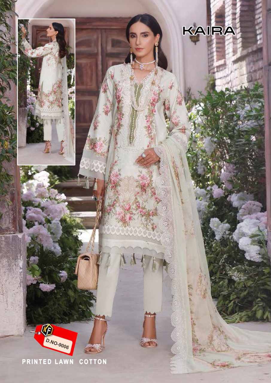  KAIRA 9 Heavy Law Printed Casual Wear Designer Karachi Dress Material Collection